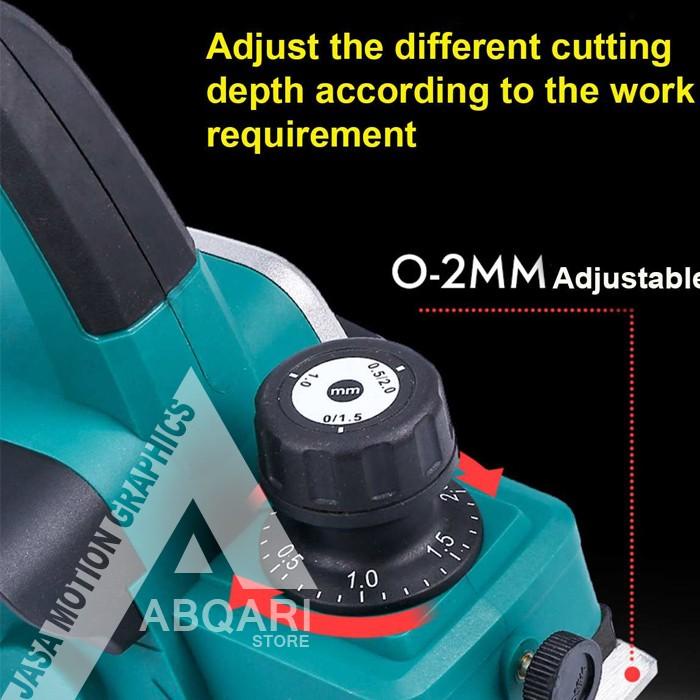 Serut Kayu | Cordless Planer Mesin Serut Baterai Mesin Ketam Batre