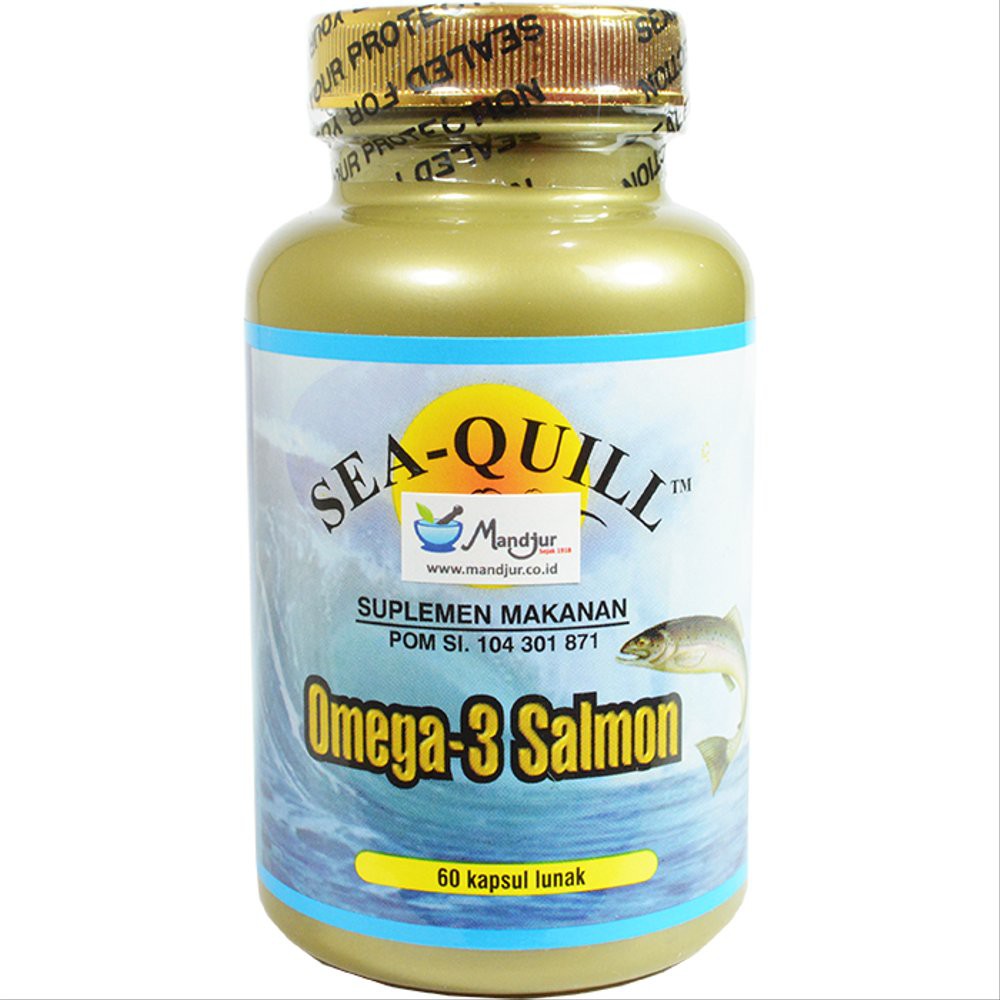 

Sea Quill Omega 3 Salmon Isi 60 softgels - Menurunkan Kadar Kolesterol