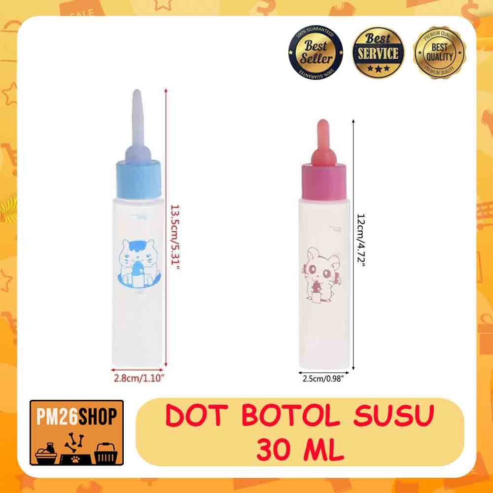 Botol Susu Kucing Anjing Kelinci 30 ml Dot Susu Kucing Anjing Kelinci 30 ml