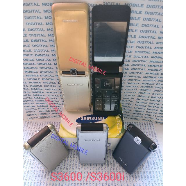 SAMSUNG S3600 HP SAMSUNG  HANDPHONE LIPAT S3600 S3600i ORIGINAL