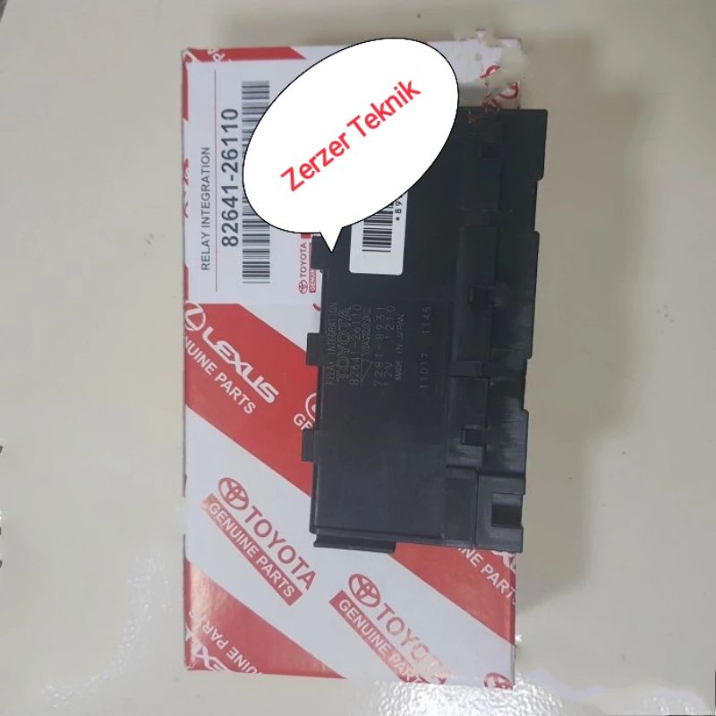 RELAY INTEGRATION MOBIL FUSE BOX TOYOTA INNOVA HILUX
