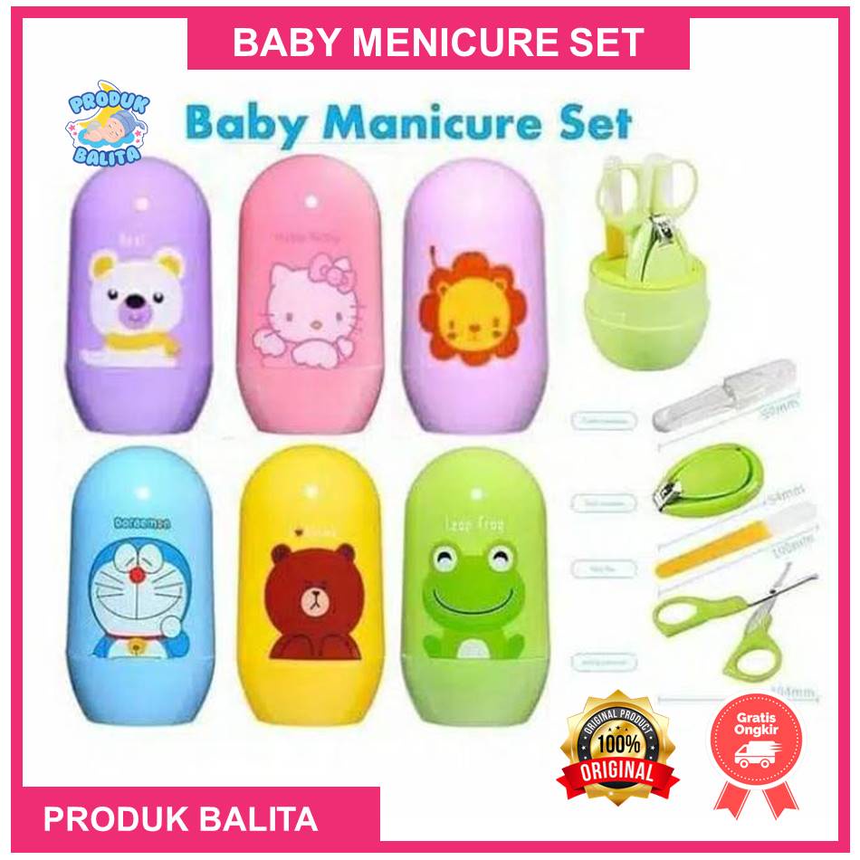 Set Menicure Bayi 4in1 Gunting Kuku Bayi Nail clippers baby