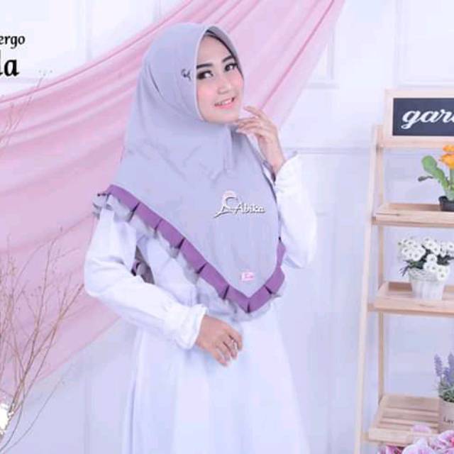 Hijab Abika Bergo Gisela Original by Abika New