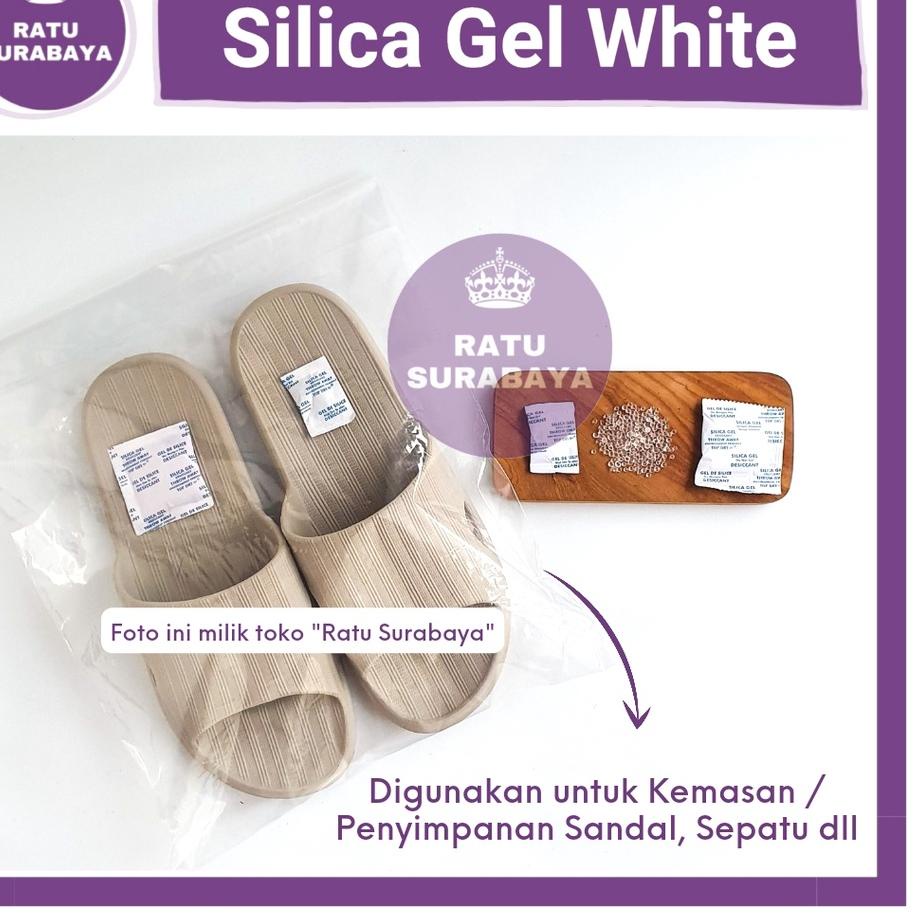Stok Banyak 8P99O Silica Gel White Penyerap Lembab Anti Jamur isi 100 pcs @ 1gr Kamera Laundry Sepat