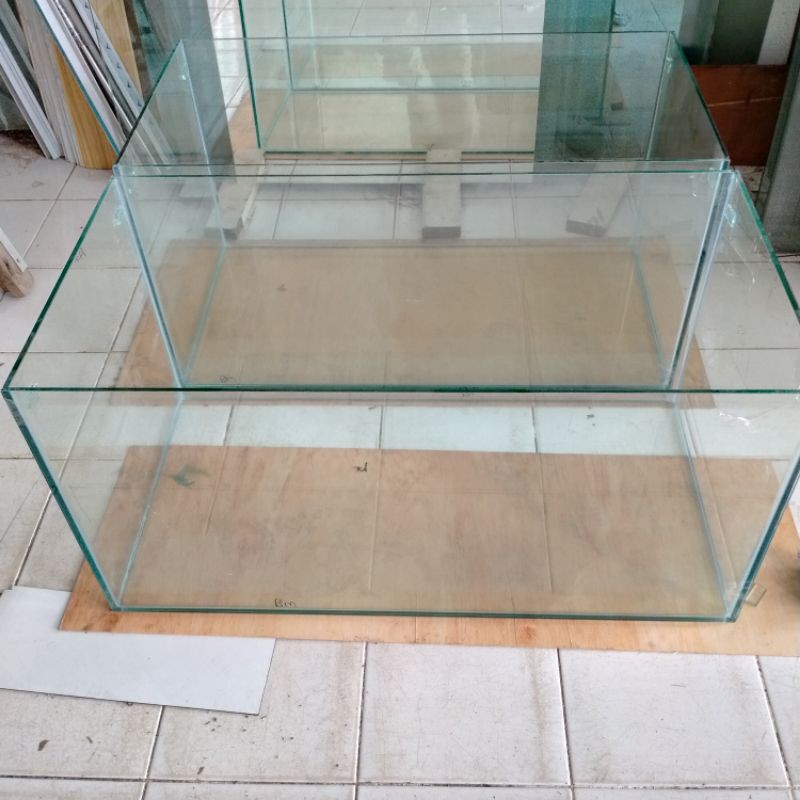 aquarium kaca 100x50x50 cm kaca 5mm
