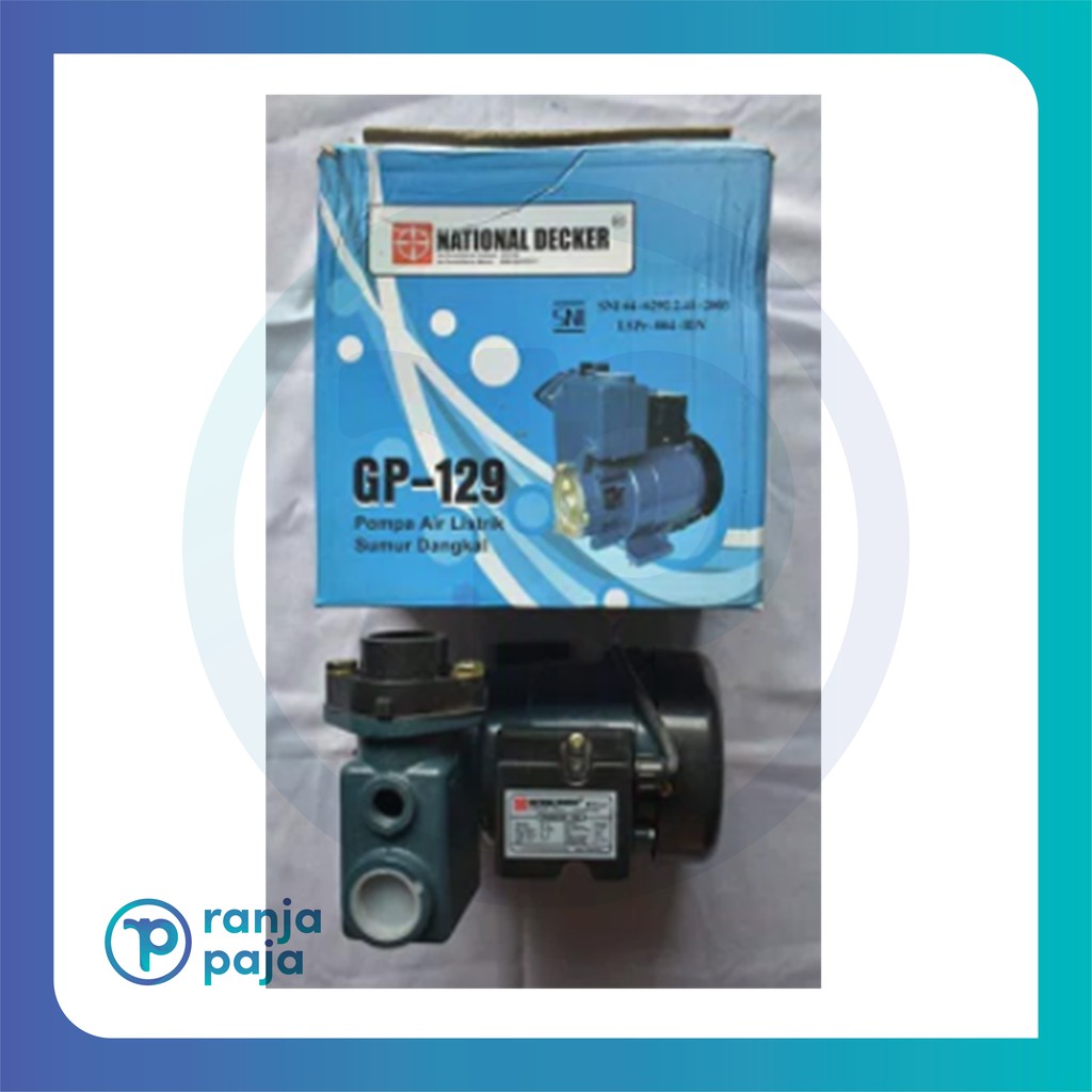 Pompa Air National Decker GP-129 / Pompa Air Sumur Dangkal GP129