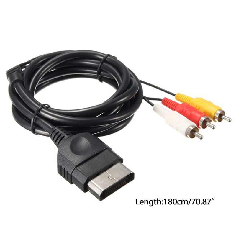 Kabel Video AV btsg Male to 3 RCA 1080P Untuk Xbox Convert Cable Ganti Kawat Hilang Atau Rusak