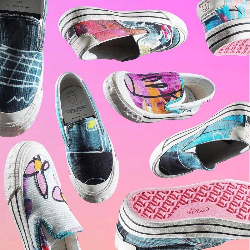 [ORIGINAL] Sepatu Compass X Jason Ranti [ BNIB FULLSET ]