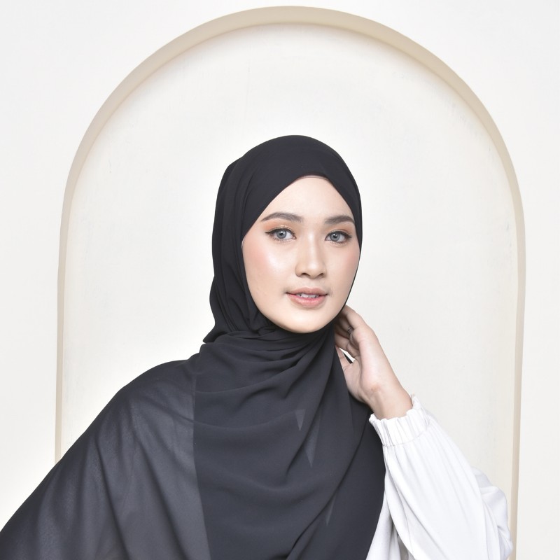 Kerudung Pashmina Ceruty Baby Doll Hijab Premium Pasmina Ceruti Hijab Pasmina Polos