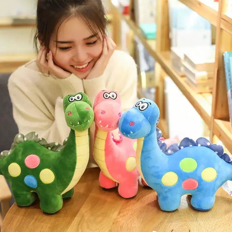 Boneka Dinosaurus Dino Lucu Lembut Murah Mainan Anak Viral Ukuran 40cm