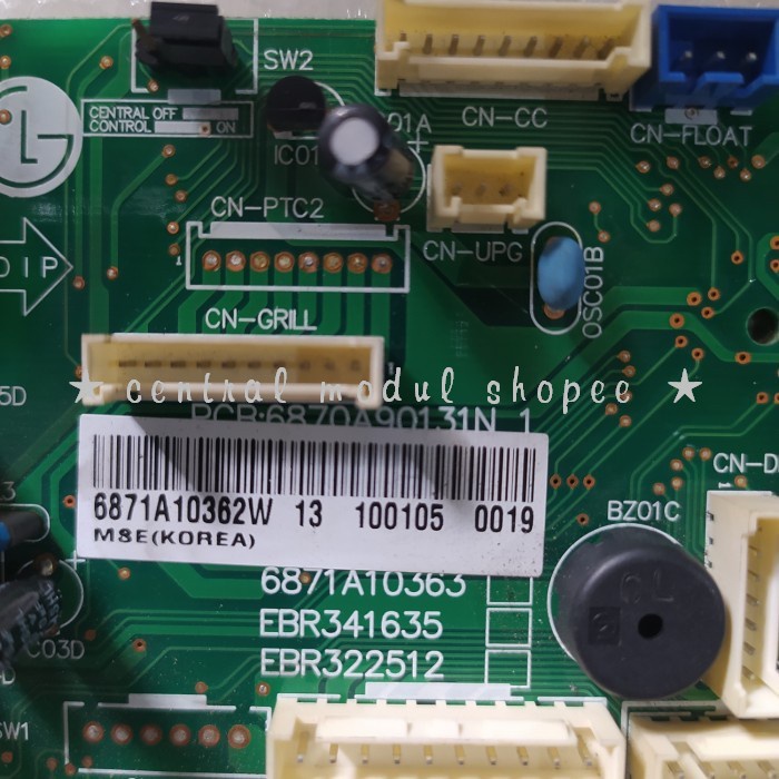 Modul pcb ac cassete caset kaset LG ebr341635 ebr322512 original