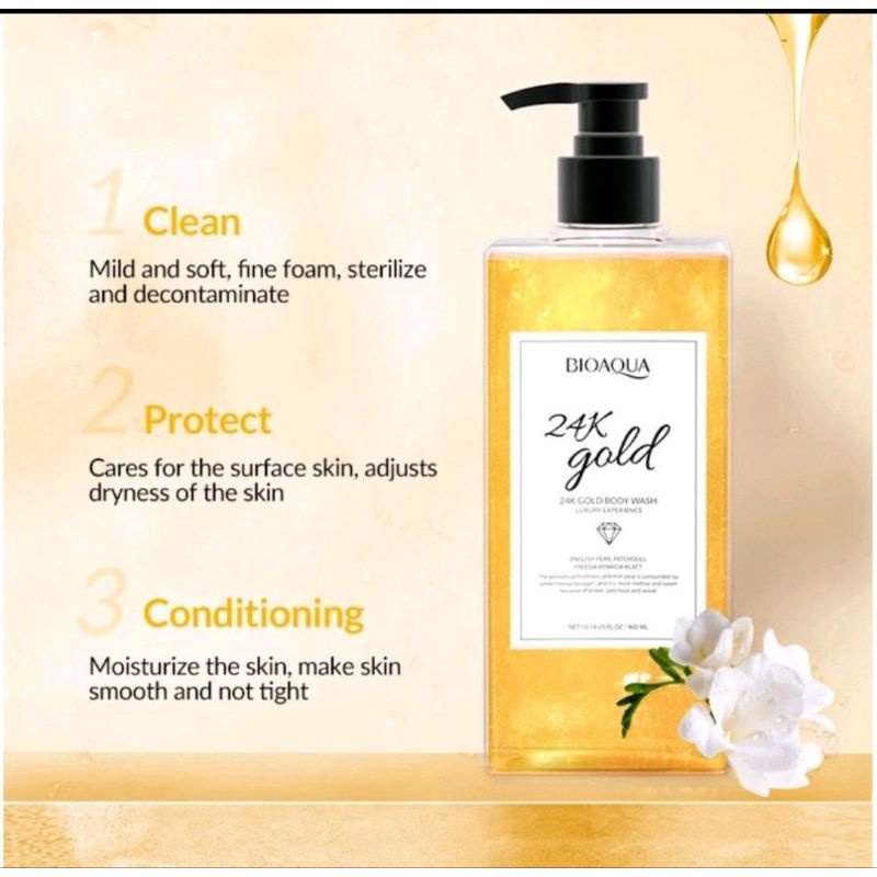 BIO AQUA FACIAL CLEANSER 24K