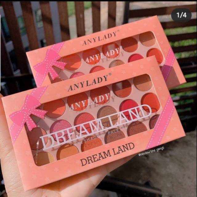 [ ECER ] ANYLADY DREAM LAND &amp; ROMANTIC GARDEN EYESHADOW