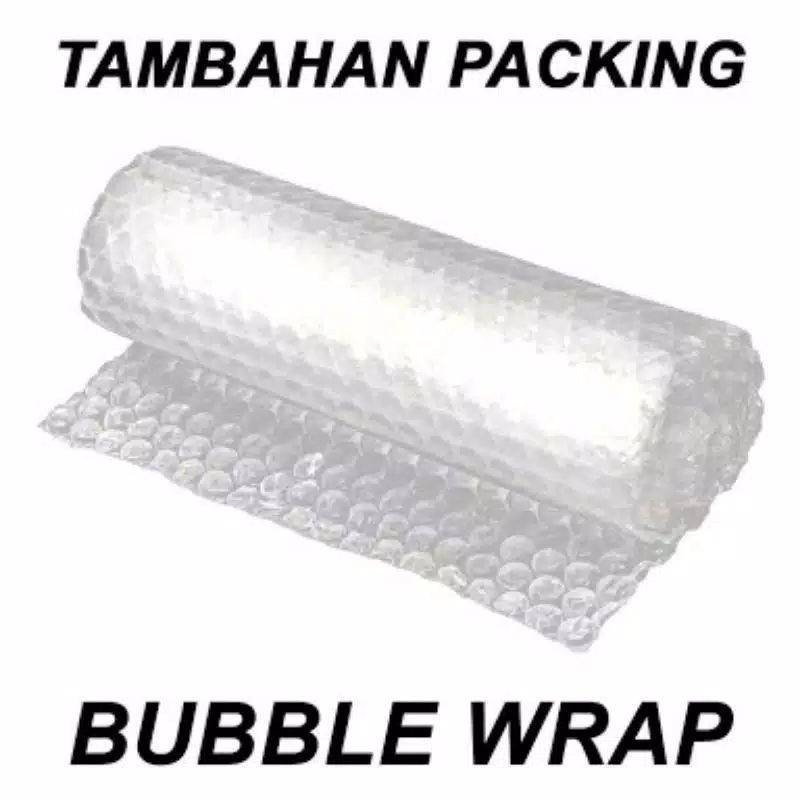 

BUBBLE WRAP Pelindung paket (keamanan ekstra untuk barang)