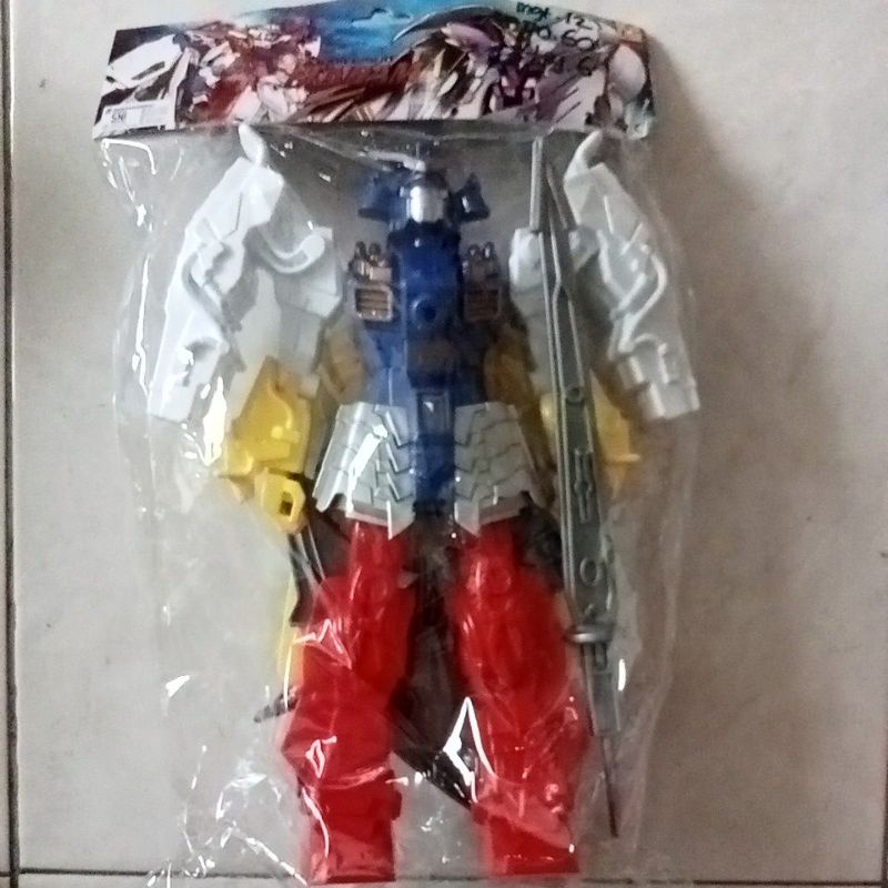 BFG 5001GLW Mainan Anak Robot Gundam Kantong Warna BFG5001 GLW