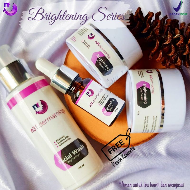 N3f.Dermatologi Brightening Series P || FREE POUCH