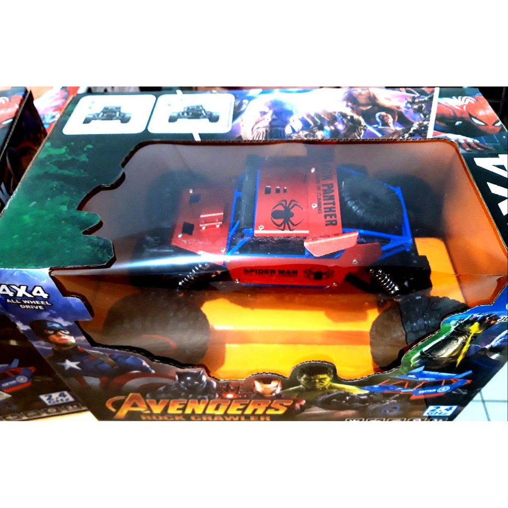 B64A MOBIL REMOTE R/C 1:18 AVENGER ROCK CRAWLER SUPERHERO D866