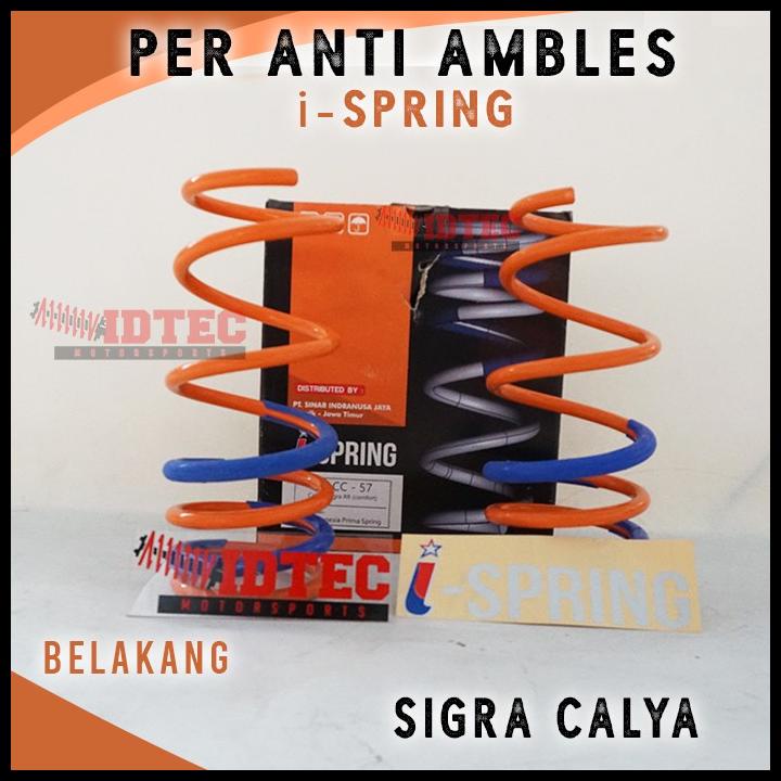 Per Coil Spring Belakang Ispring I-Spring Sigra Calya 2016-2020+