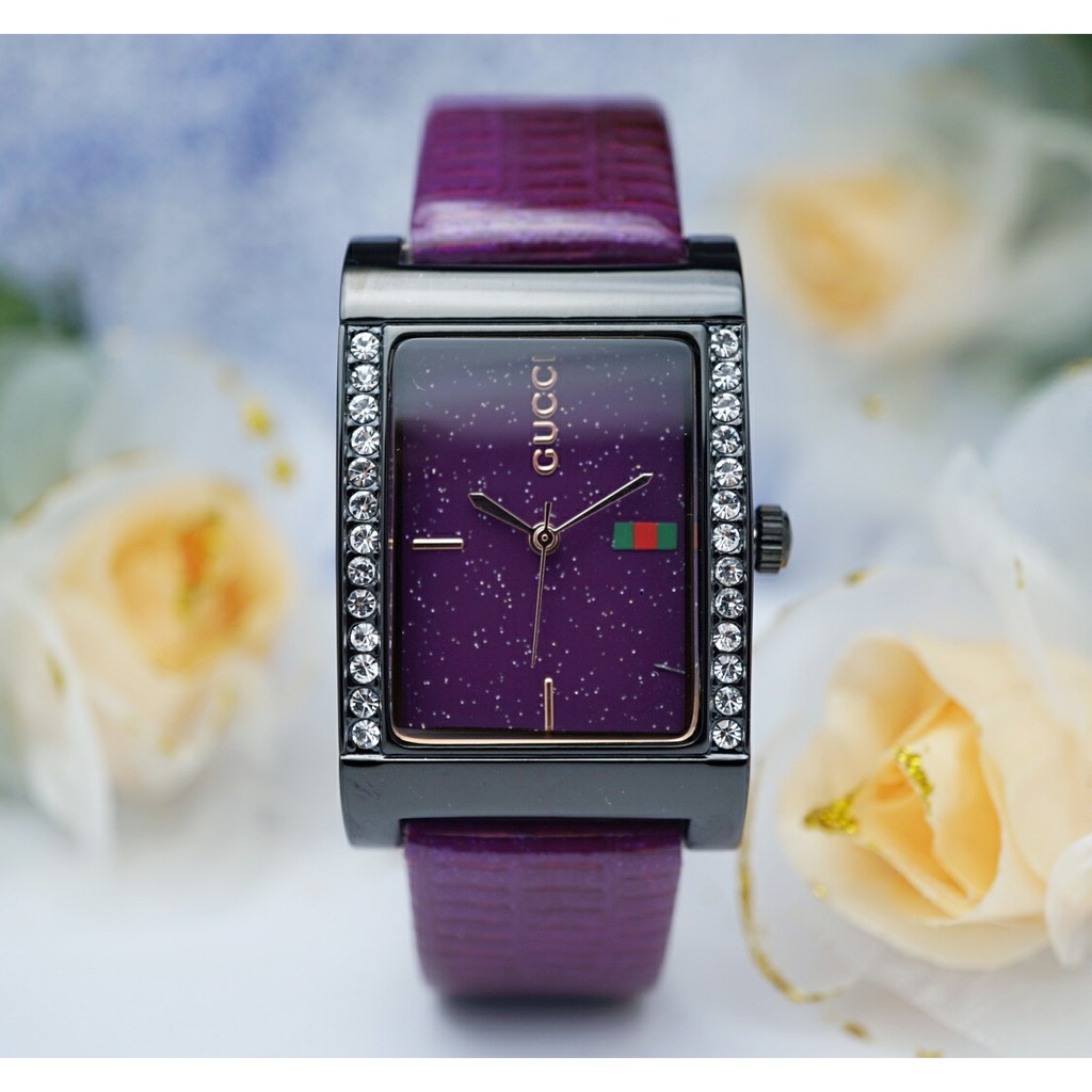 Jam Tangan Wanita Gucci Tali Kulit