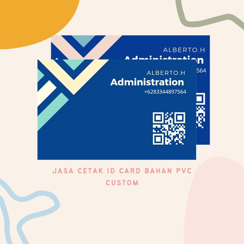 

Cetak Id card Pvc/kartu nama/kartu pelajar/Murah