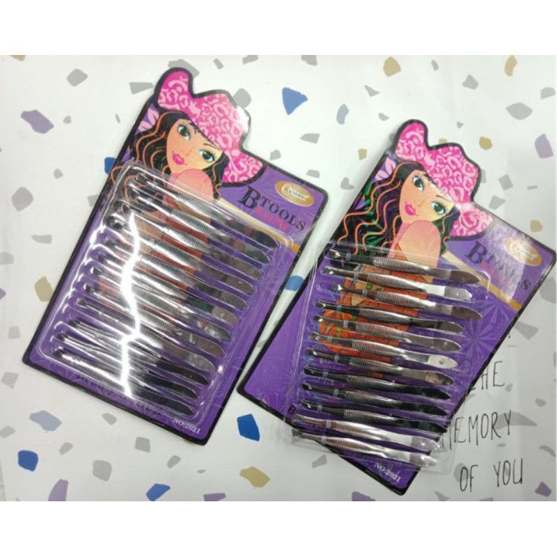 Pinset Set Isi 12pcs