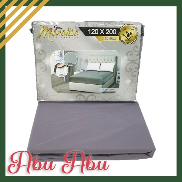 Monalisa Sprei Waterproof Murah 120x200 Sprei Anti Air Sprei Anti Ompol Sprei Tahan Air - IJN PLAZA