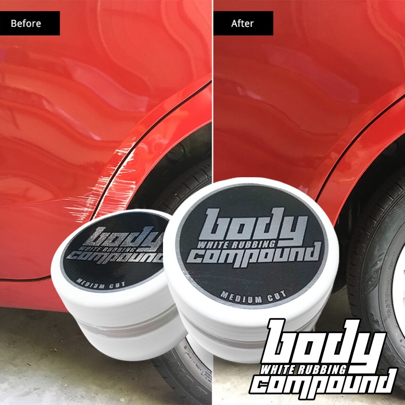 [Z174] Body Compound Scratch Remover Penghilang Lecet Baret Goresan Noda Kompon Poles Gosok Mobil Motor