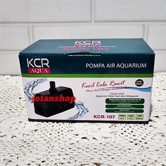 KCR AQUA 107 KCR107 Mesin Pompa Air celup Aquarium Aquascape Kolam ikan Hidroponik