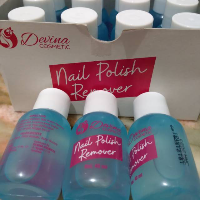 Nail Polish remover Devina aseton pembersih cat kuku 40ml