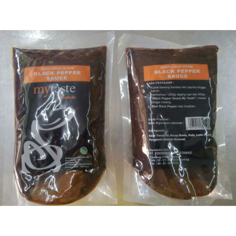 

My Taste Saus Black Paper 500gr