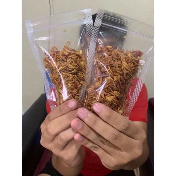 

BAWANG MERAH GORENG BU KARSIH TANPA TEPUNG BAWANG ASLI 100%