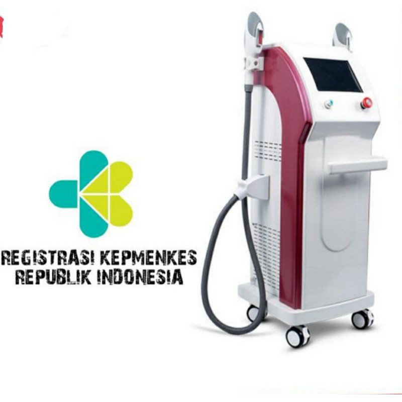 Jual Mesin IPL Double Handle Standing Machine sudah terdaptar
