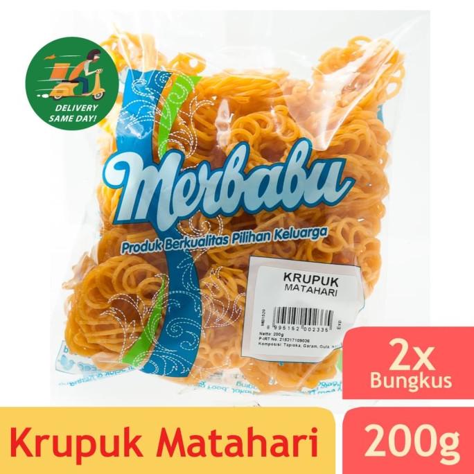 

Diskon Merbabu Krupuk Matahari 200g x 2Pcs (Bisa Same Day Delivery) Diskon