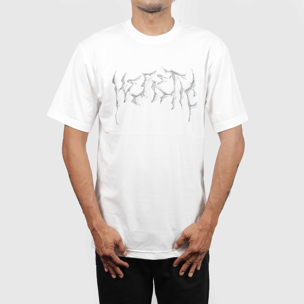 Heretic - T-shirt - Chrome White