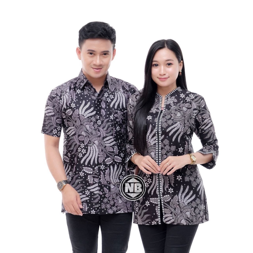 Rama Shinta Couple - Melani Set Couple Lilit Rovella Batik Couple Modern