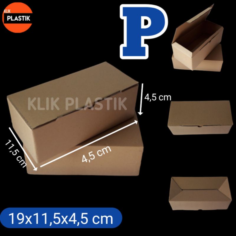 

KARDUS P COKLAT 19x11.5x4.5cm KARTON BOX KOTAK HP AKSESORIS PACKING