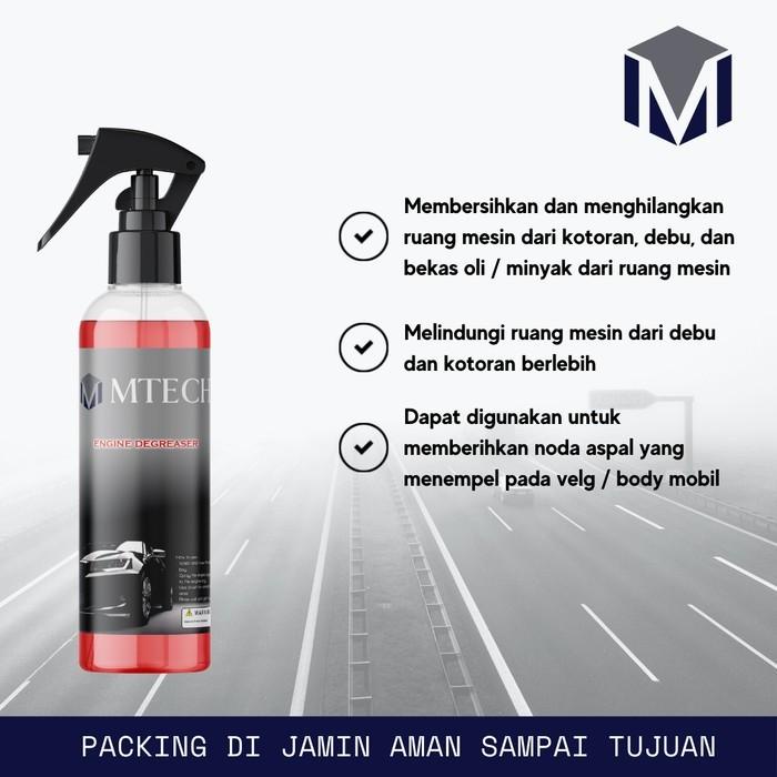 MTECH cairan pembersih mesin mobil motor pembersih kerak mesin