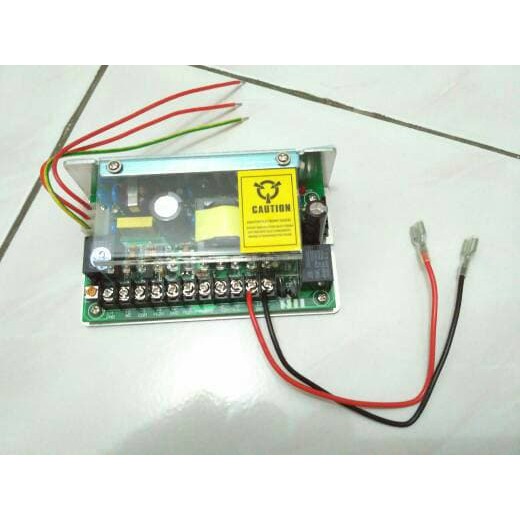 Murah PCB only power supply 12v 5a electric lock aki battery rfid control