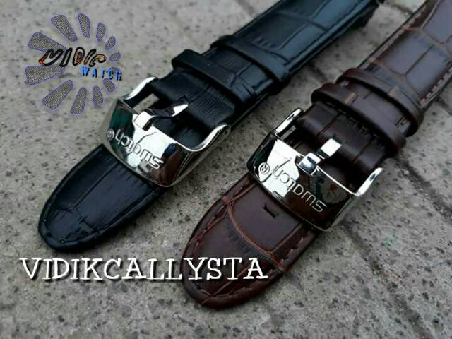 TALI JAM KULIT 21 MM 21MM RETROGRADE ORIGINAL LEATHER STRAP