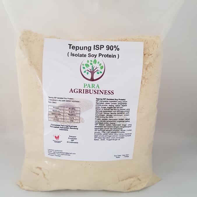 

Tepung ISP / Isolate Soy Protein 90% / tepung kedelai food grade A 1kg