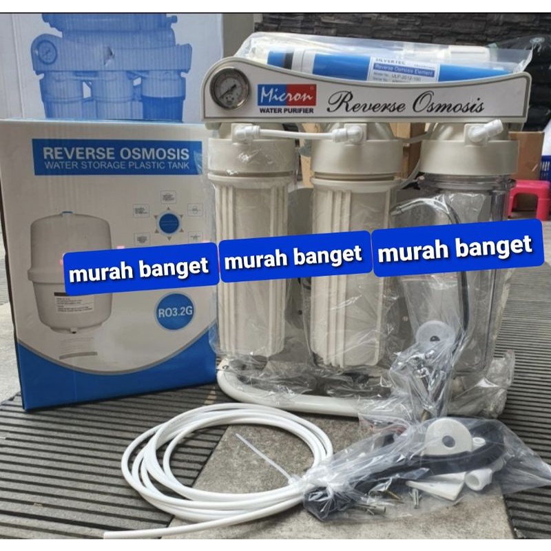 mesin ro 100gpd stand +pg mesin ro filter air