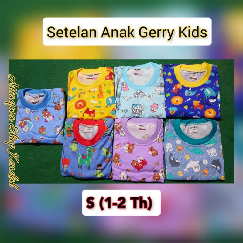 Baju Setelan Anak Gerry Kids / Baju 0-7 Th/ Piyama Bagus / Baju Anak Murah