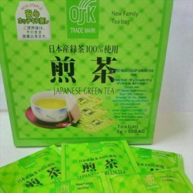 

OSK Japanese Green Tea - Teh hijau Jepang 50sachet