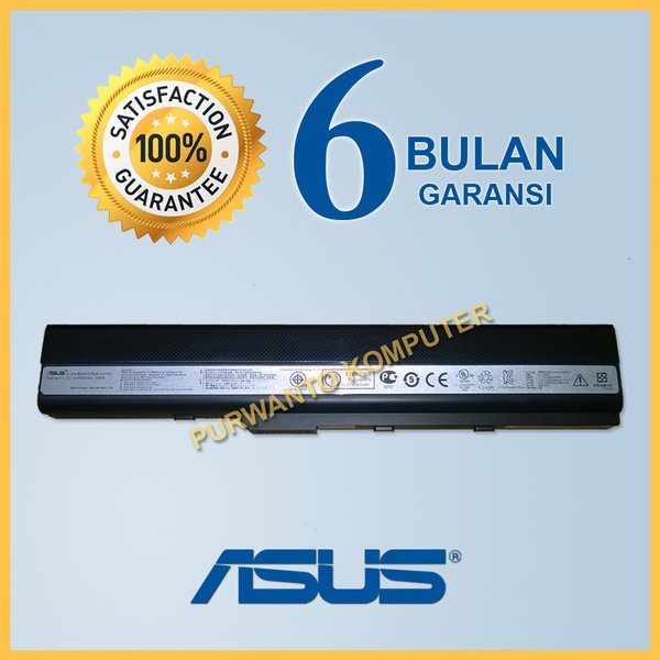 Original Baterai Laptop ASUS K52DR K52DY K52f K52J K52JB K52JC K52JE K52JK K52JR K52JT K52JU K52JV K