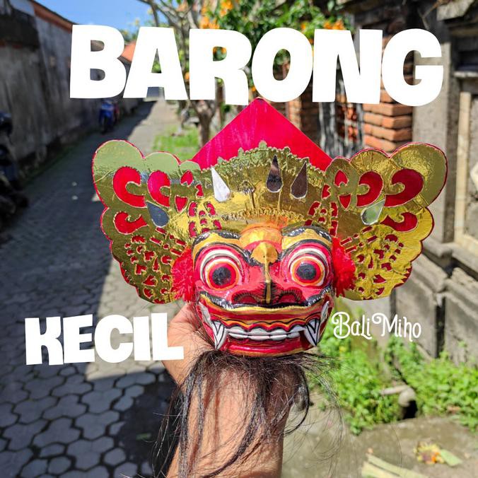 Silahkan Order] Barong Bali/Topeng Barong/Tapel Barong/Untuk Anak Kecil/Topeng Kayu
