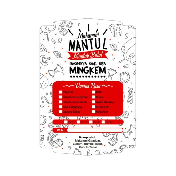 

Makaroni "MANTUL