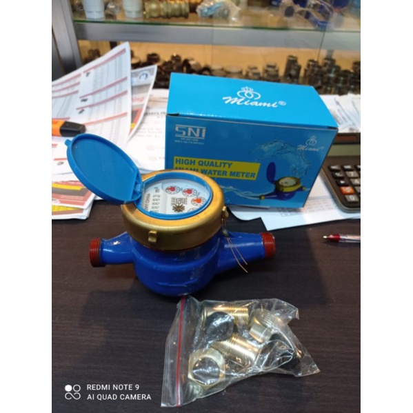 WATER METER AIR BESI MIAMI 1/2 INCH