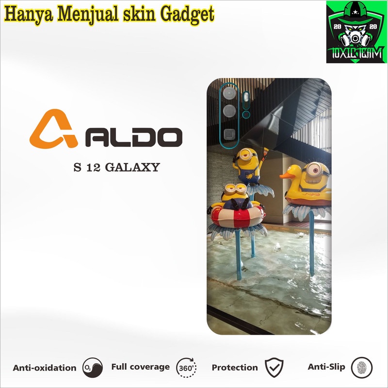 SKIN HANDPHONE ALDO S12 GALAXY  MINION