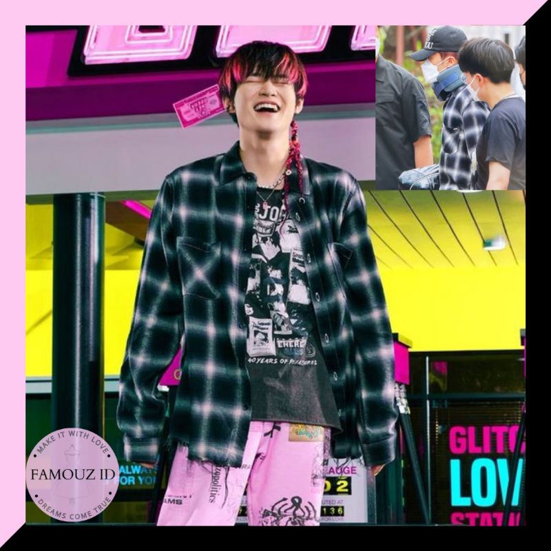 KEMEJA JENO CHENLE MARK JAEMIN NCT DREAM JAKE SUNGHOON ENHA TAEHYUN TXT HARUA