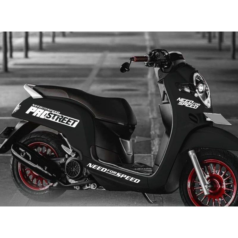 stiker scoopy keren, cutting scoopy,aksesoris scoopy,motor scoopy